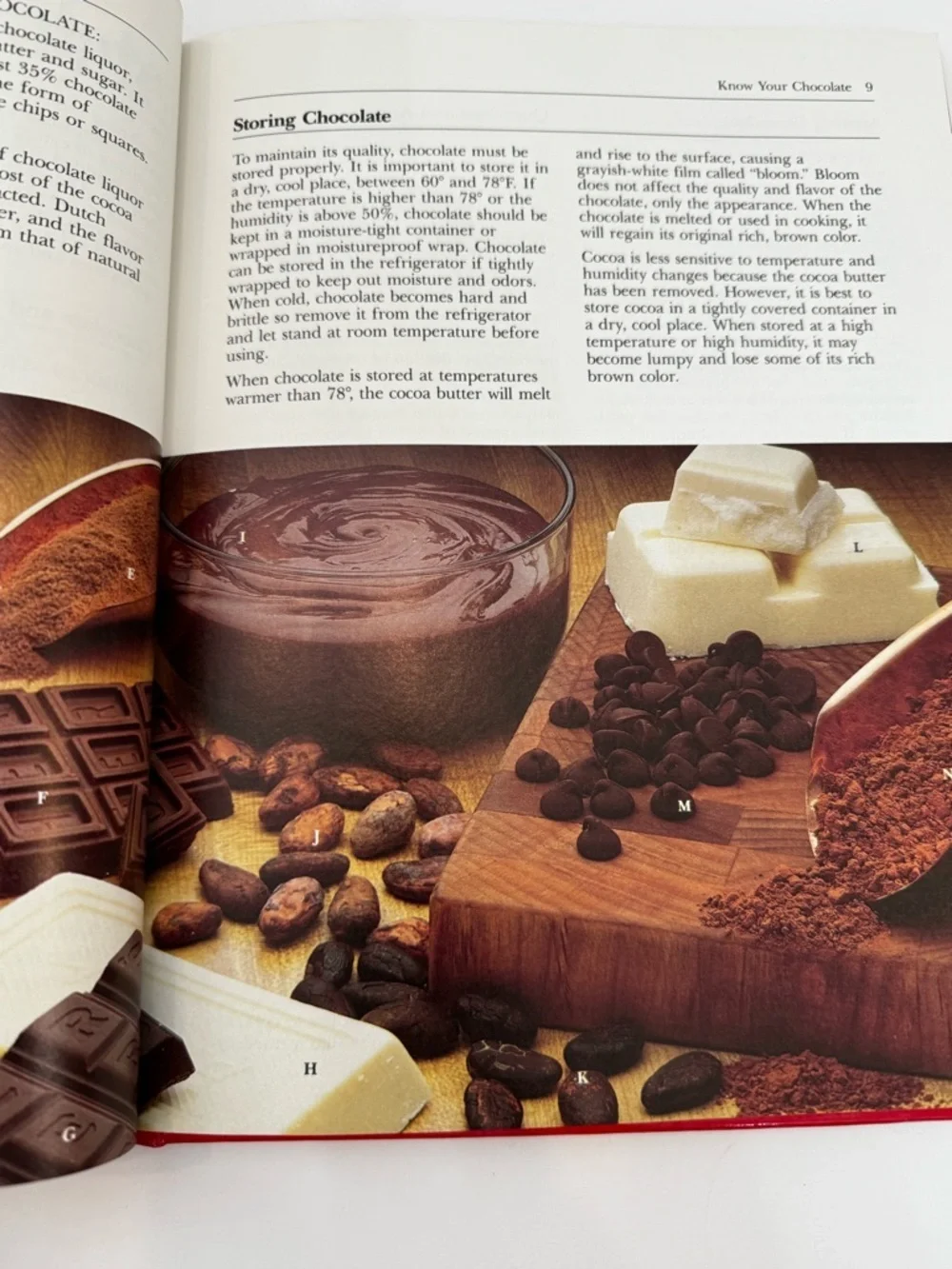 VTG 1985 Betty Crocker’s Chocolate Cookbook Hardback 1980s Home Dessert Recipes